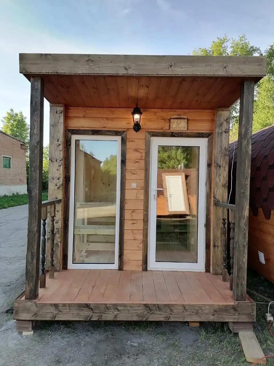 Строительство каркасной бани